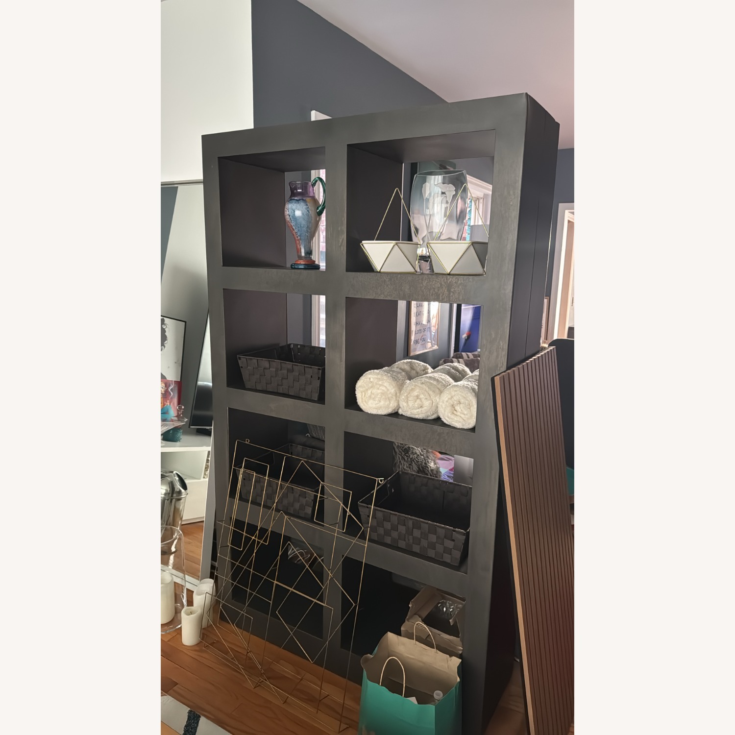 Crate & Barrel Shadow Box Tower - image-1