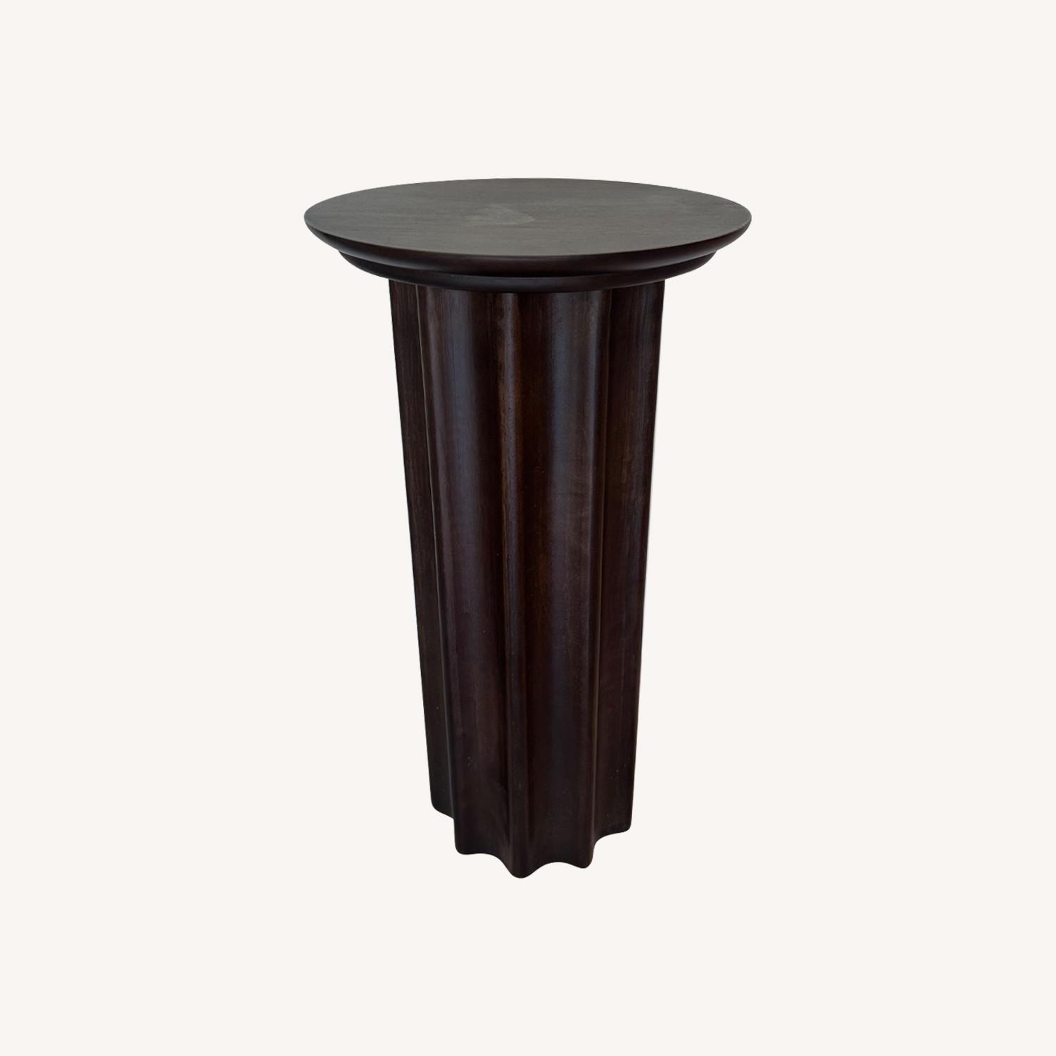 Kate and Laurel Gierson Wooden Side Table - image-0
