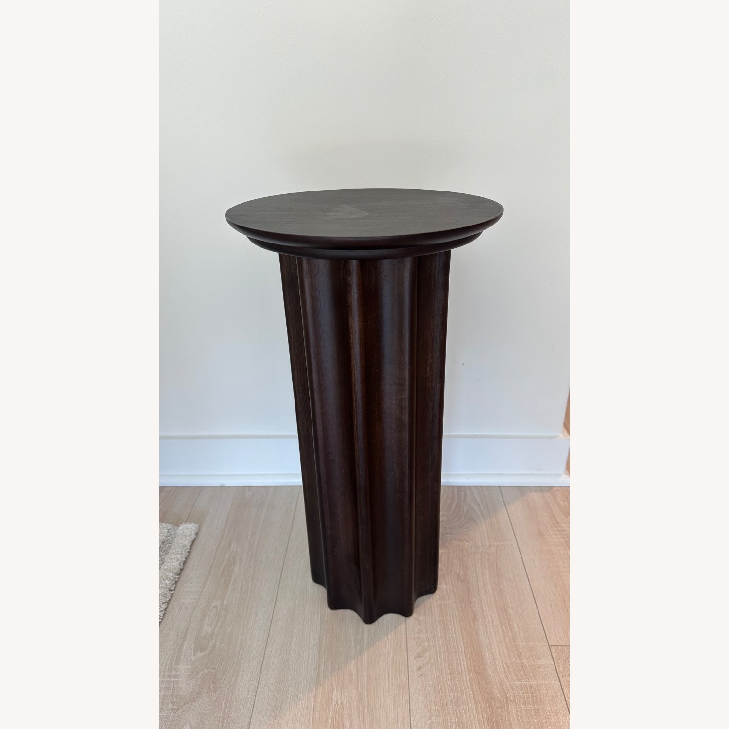 Kate and Laurel Gierson Wooden Side Table - image-1