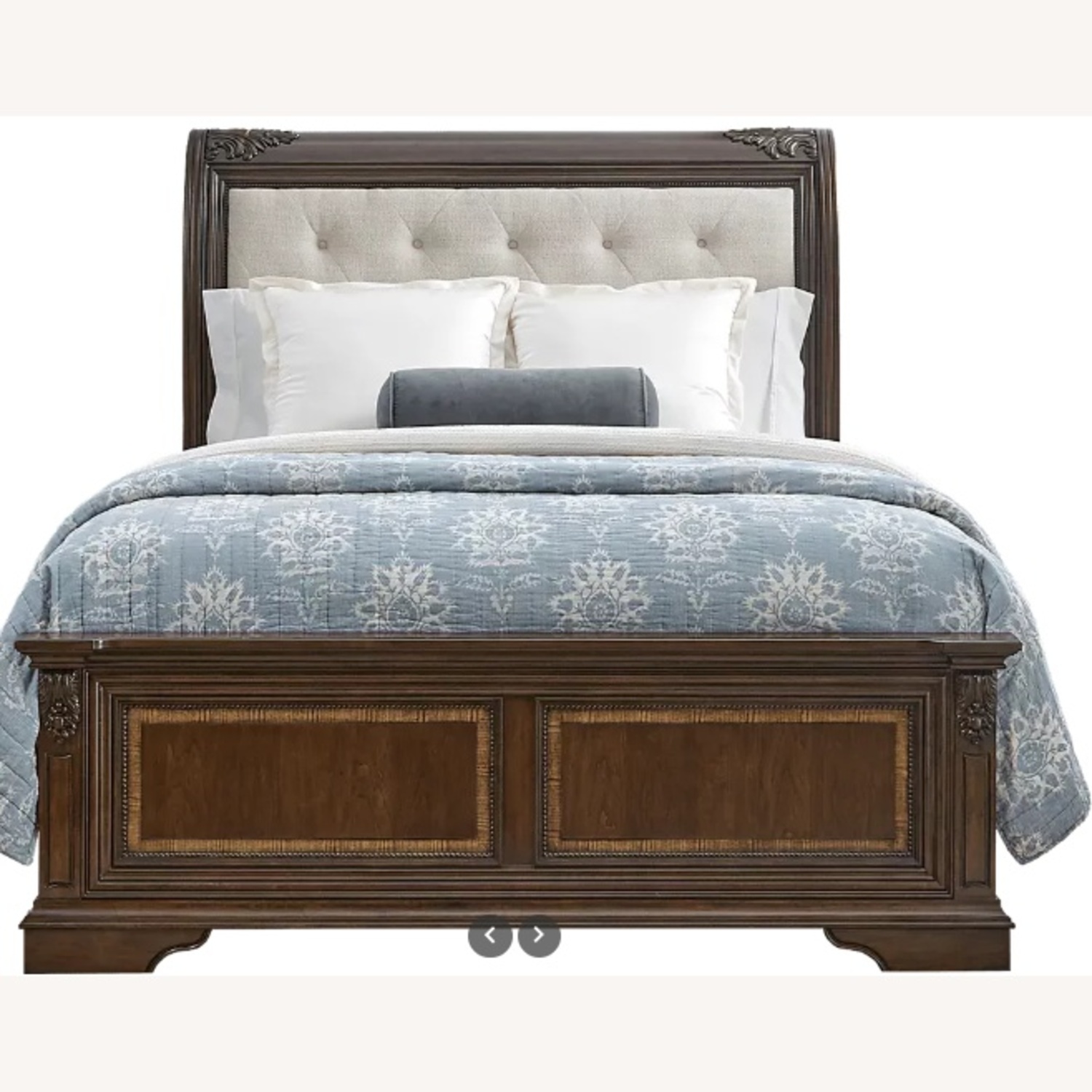 Rooms To Go King Sized Bed & Headboard - image-8