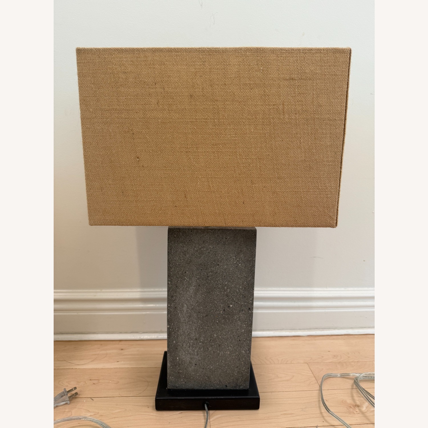 Crate & Barrel Concrete Table Lamp - image-6