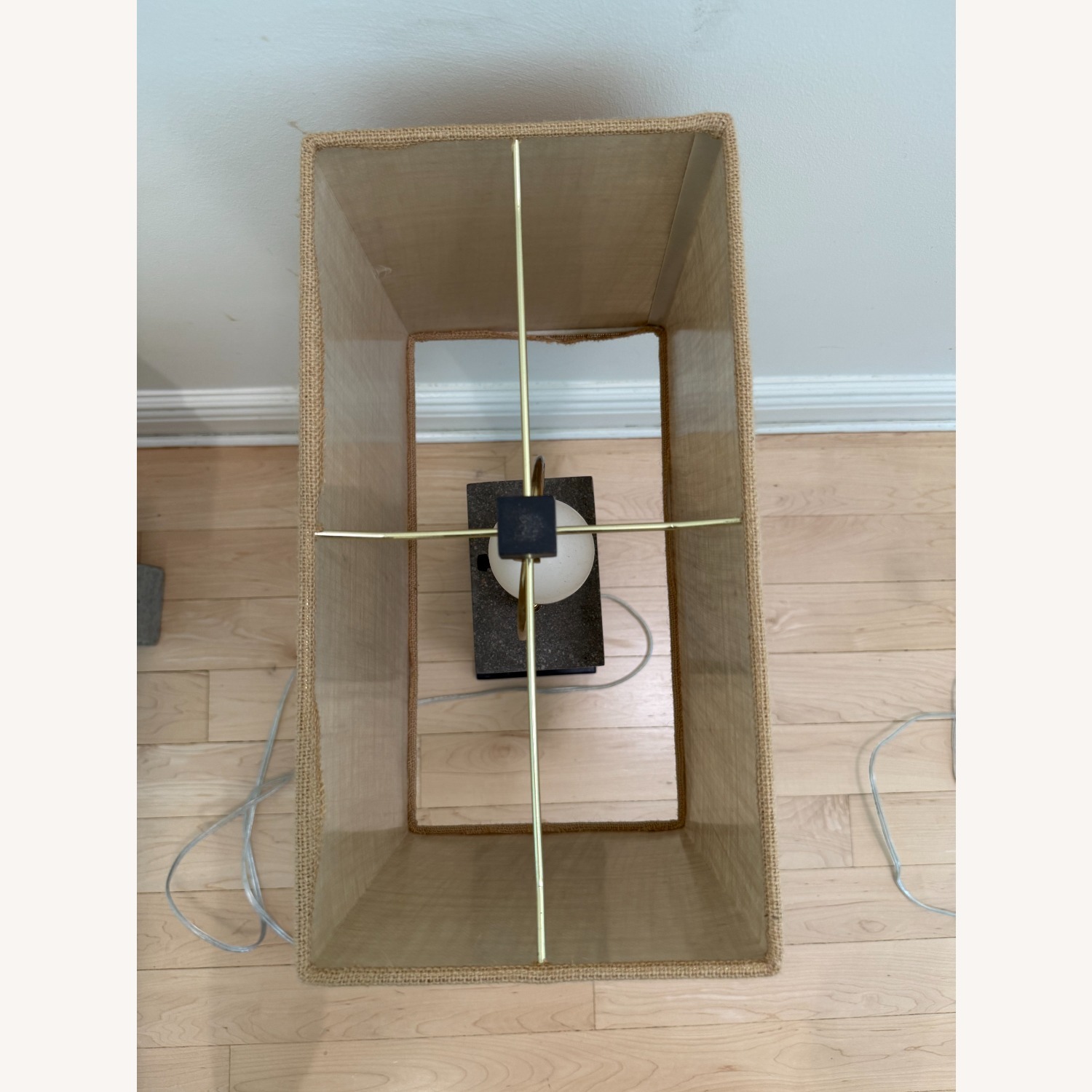 Crate & Barrel Concrete Table Lamp - image-4