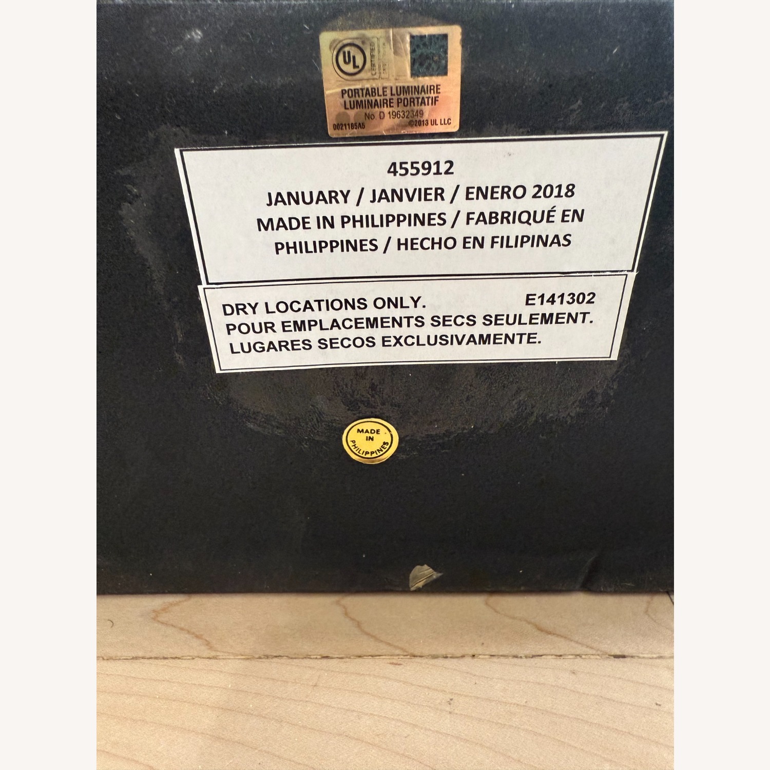 Crate & Barrel Concrete Table Lamp - image-5