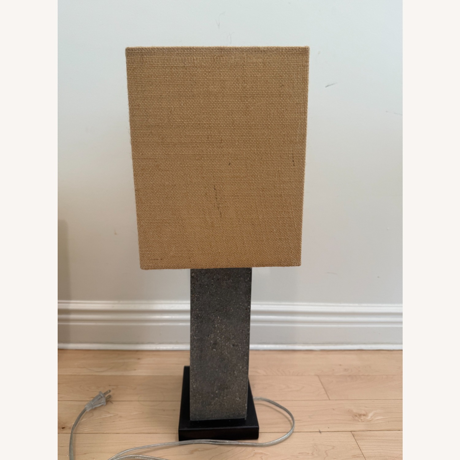 Crate & Barrel Concrete Table Lamp - image-3