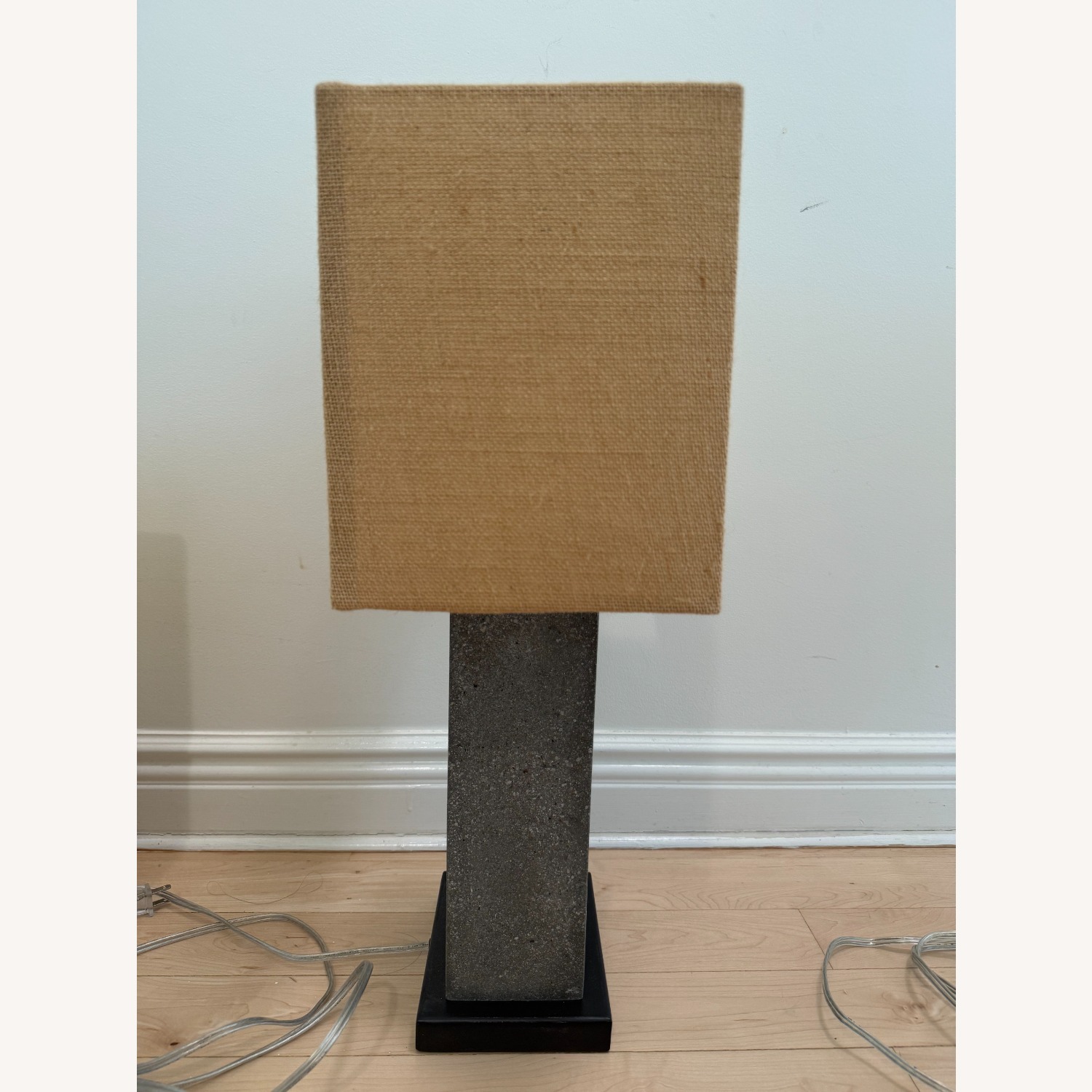 Crate & Barrel Concrete Table Lamp - image-2