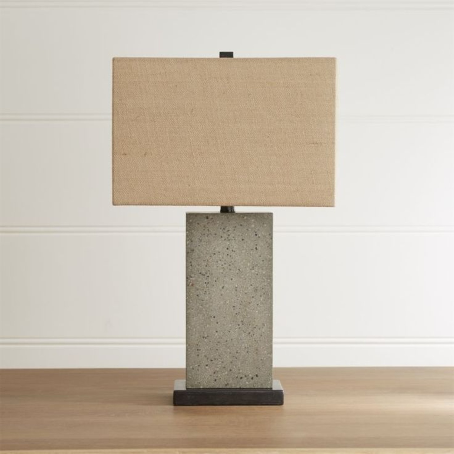 Crate & Barrel Concrete Table Lamp - image-7