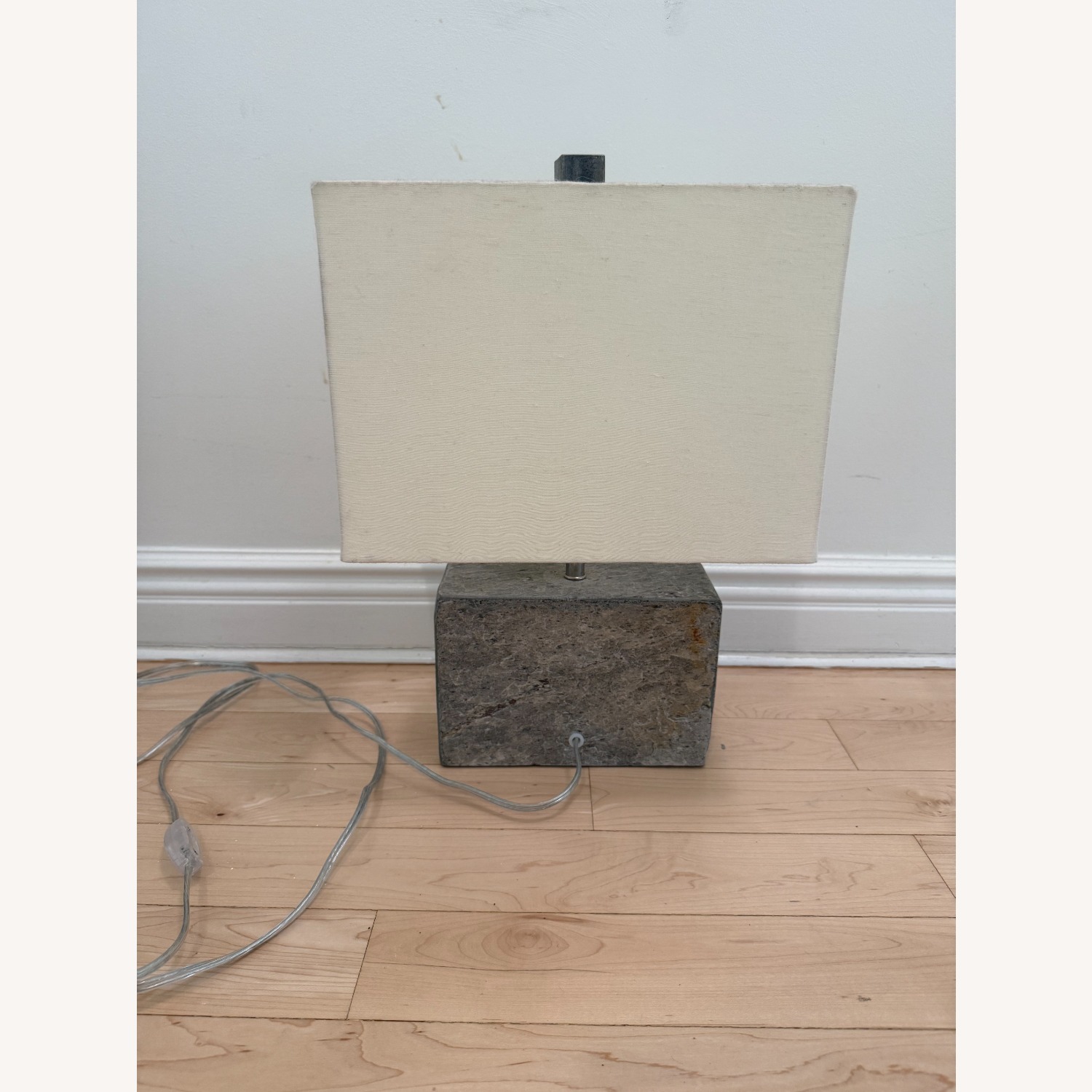 Crate & Barrel Orda Slate Table Lamp - image-5