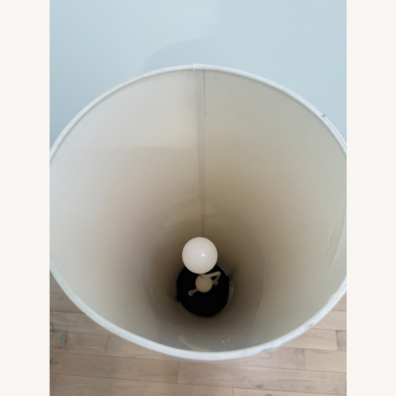 Crate & Barrel Weave Natural Floor Lamp - image-4