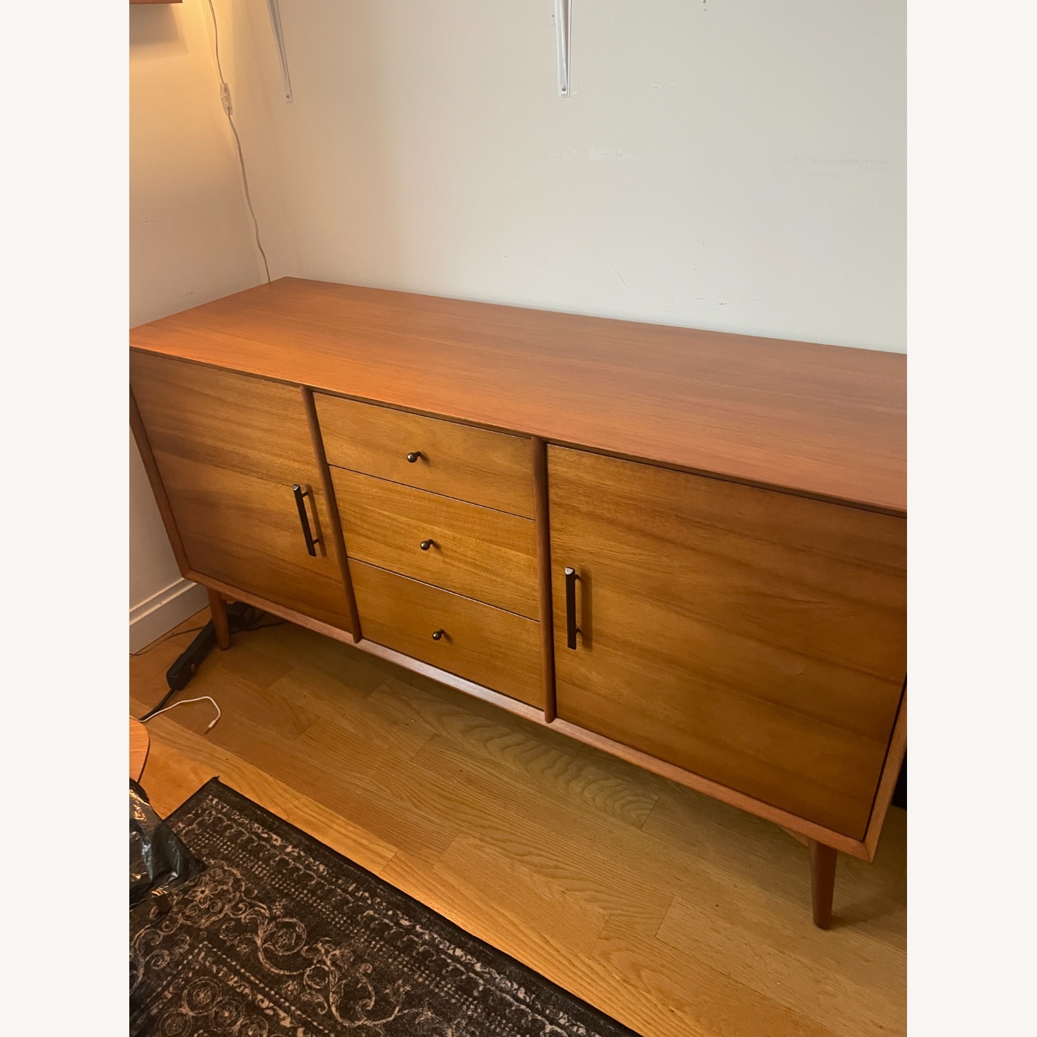 Mid-Century Media Console (58") - image-1