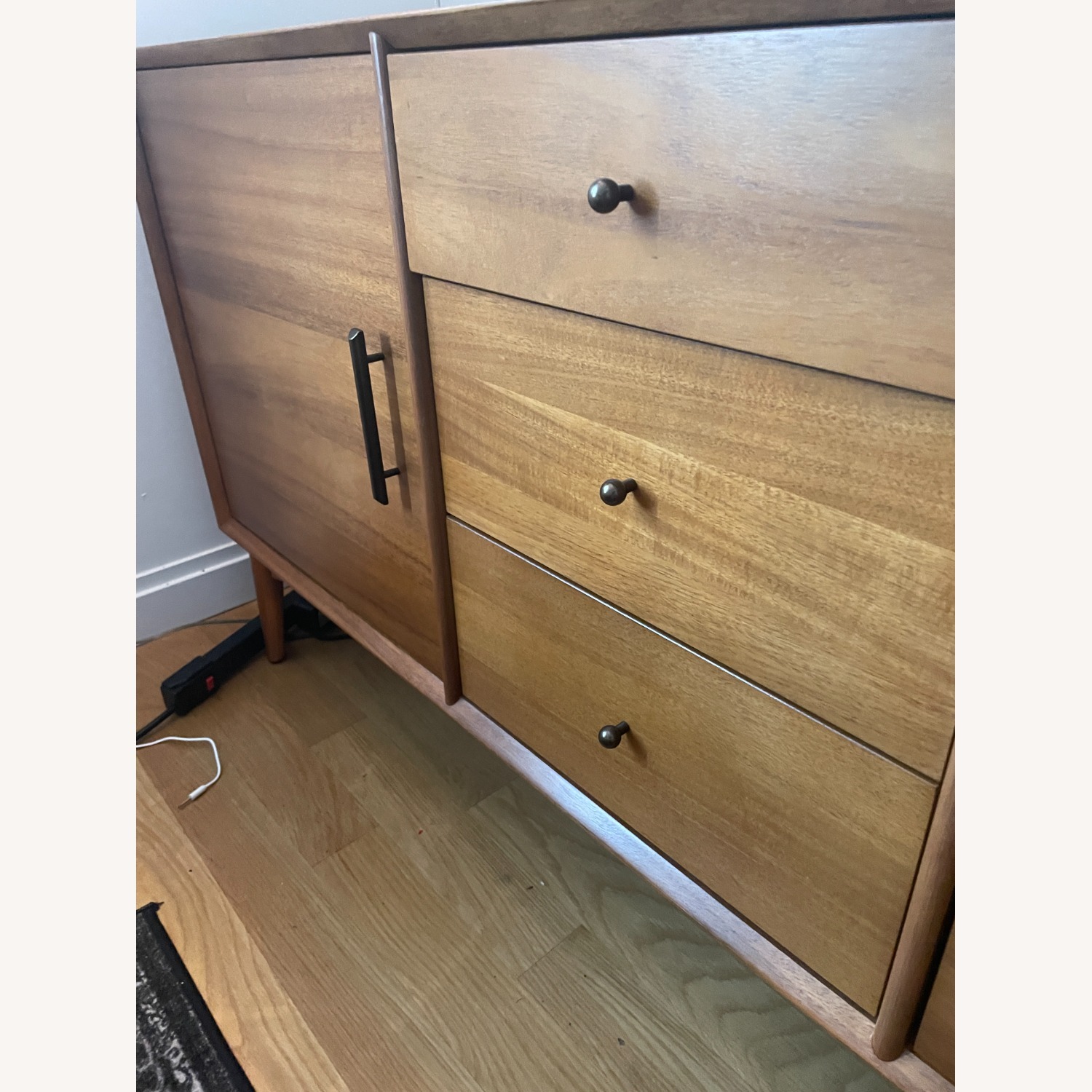 Mid-Century Media Console (58") - image-4