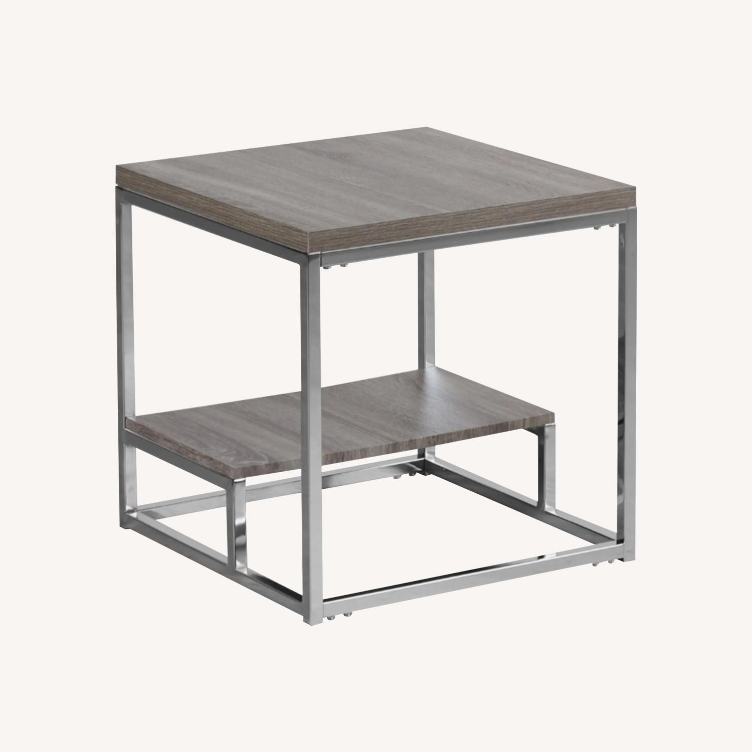 Elliot Gray Side Table - image-0