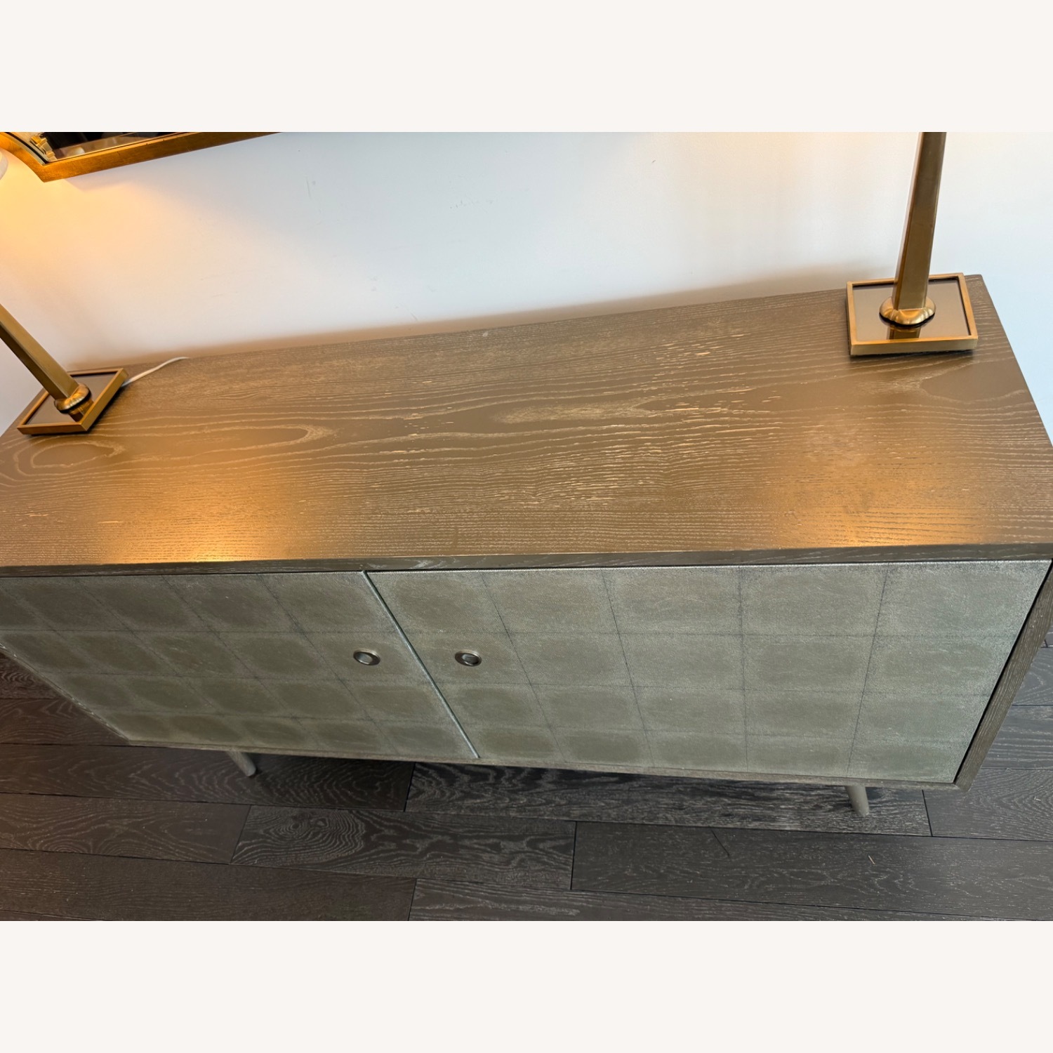 Franklin Silver Leaf TV Cabinet - image-5