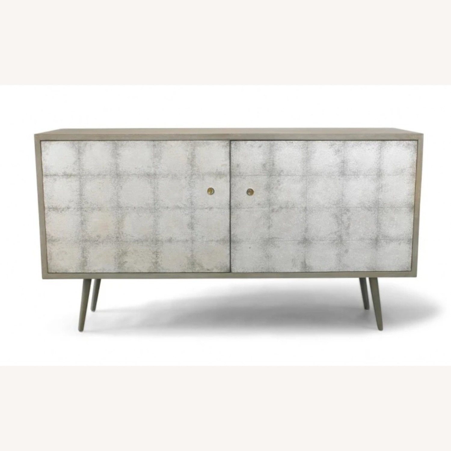 Franklin Silver Leaf TV Cabinet - image-0
