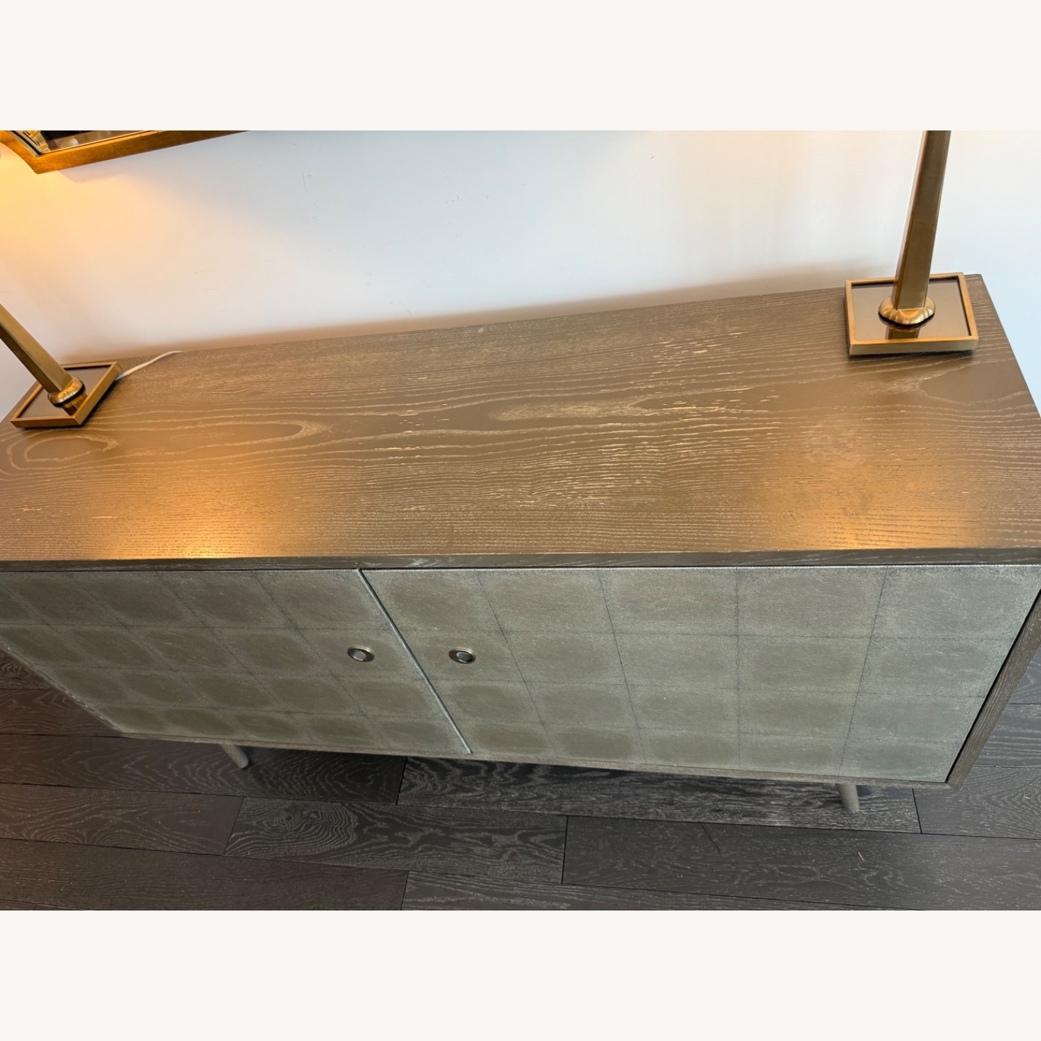 Franklin Silver Leaf TV Cabinet - image-4