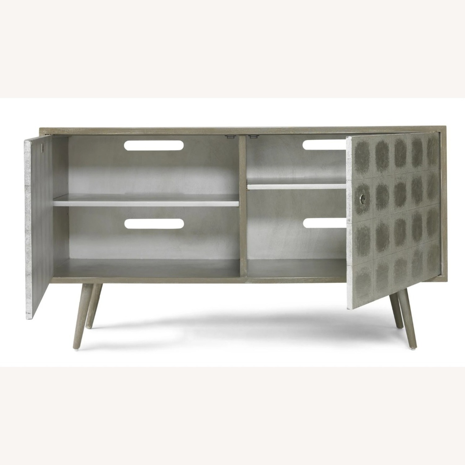 Franklin Silver Leaf TV Cabinet - image-2