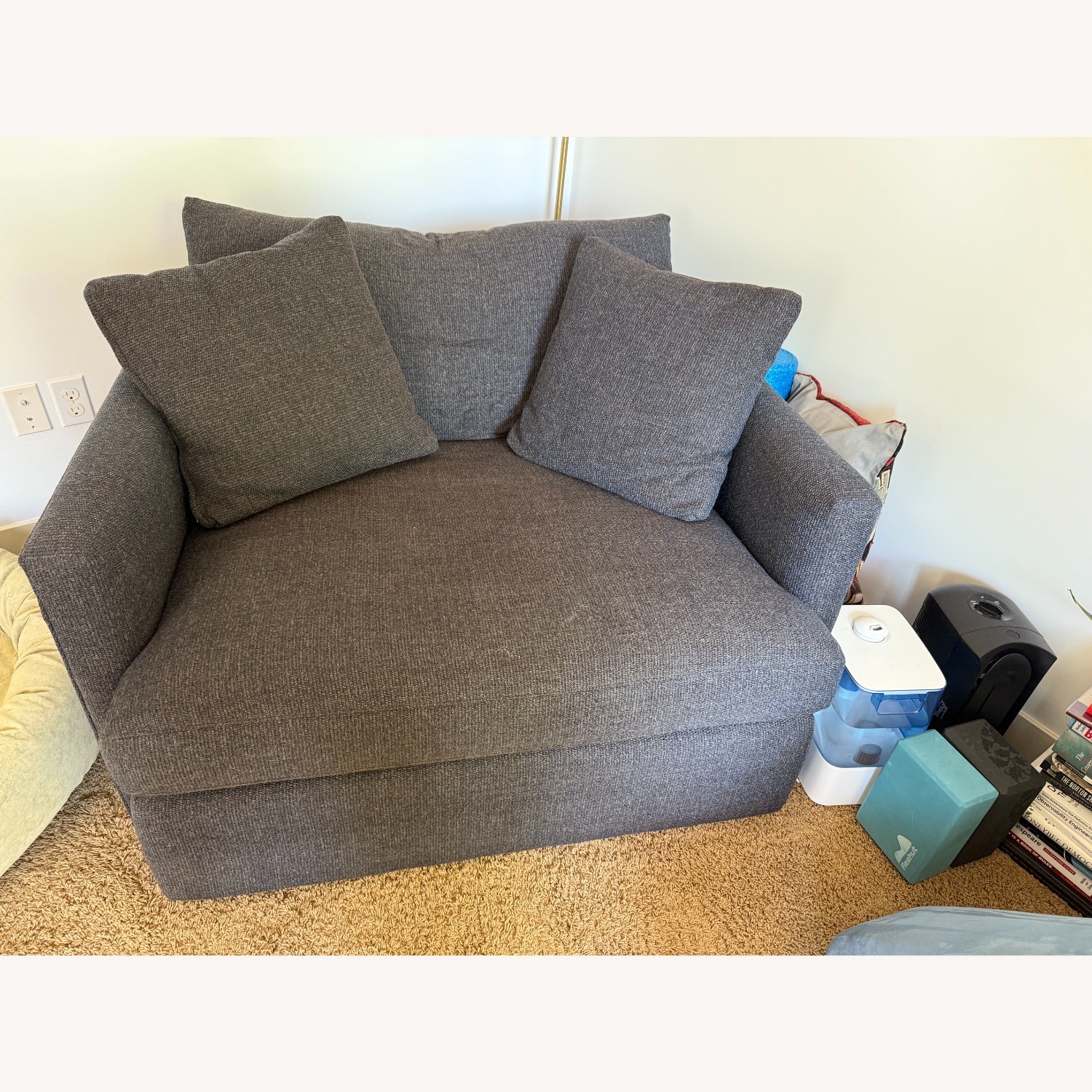 Pottery Barn Pearce Chair and a Half - image-1