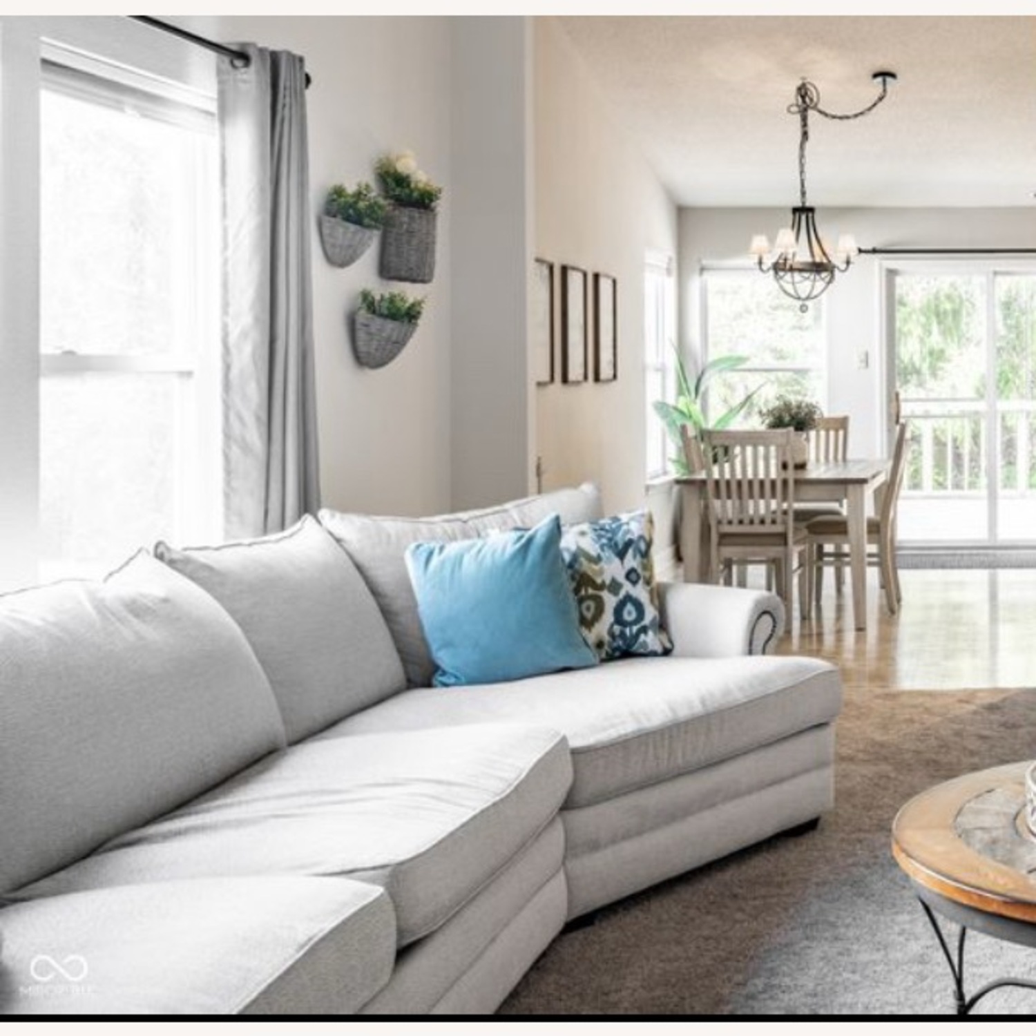 Custom Sofa W Cuddler - image-3