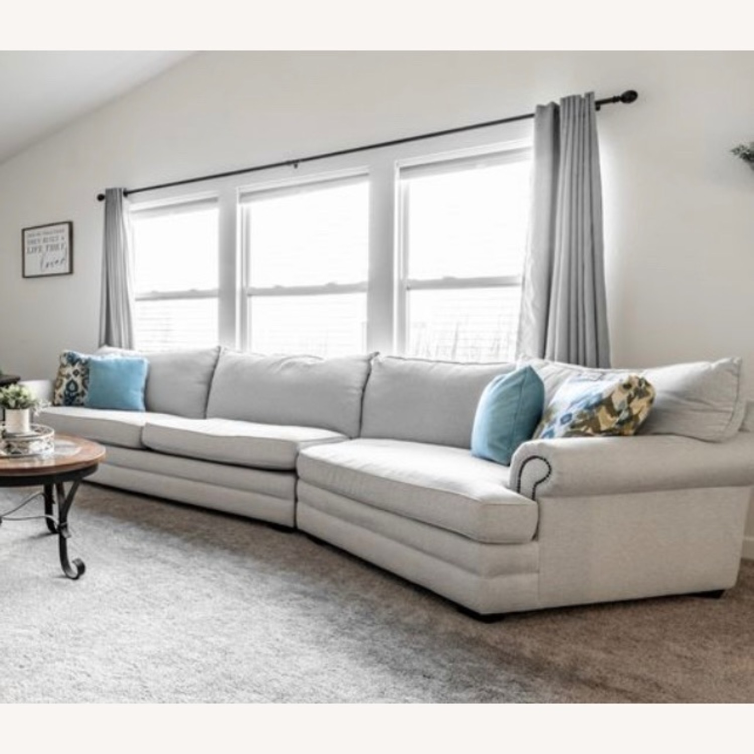 Custom Sofa W Cuddler - image-2