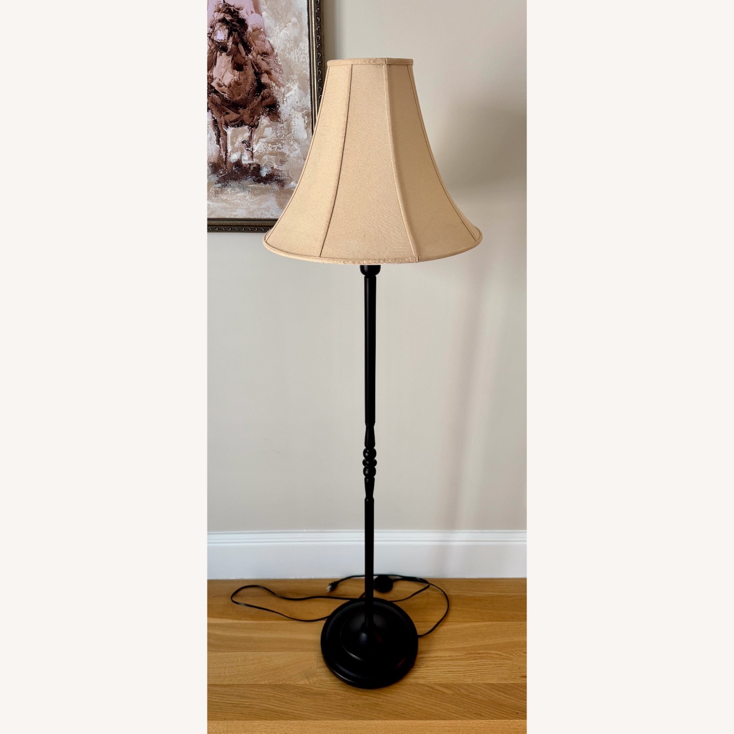 Antiqued Bronze Standing Lamp - image-2