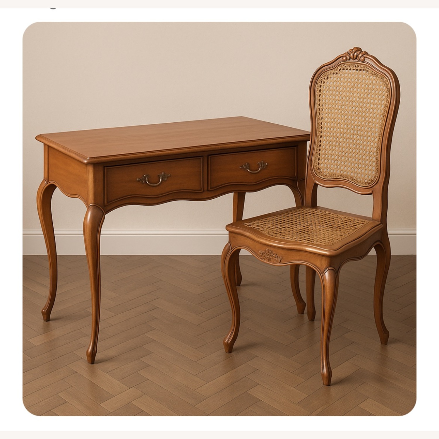 Pierre Deux French Country Solid Wood - image-1