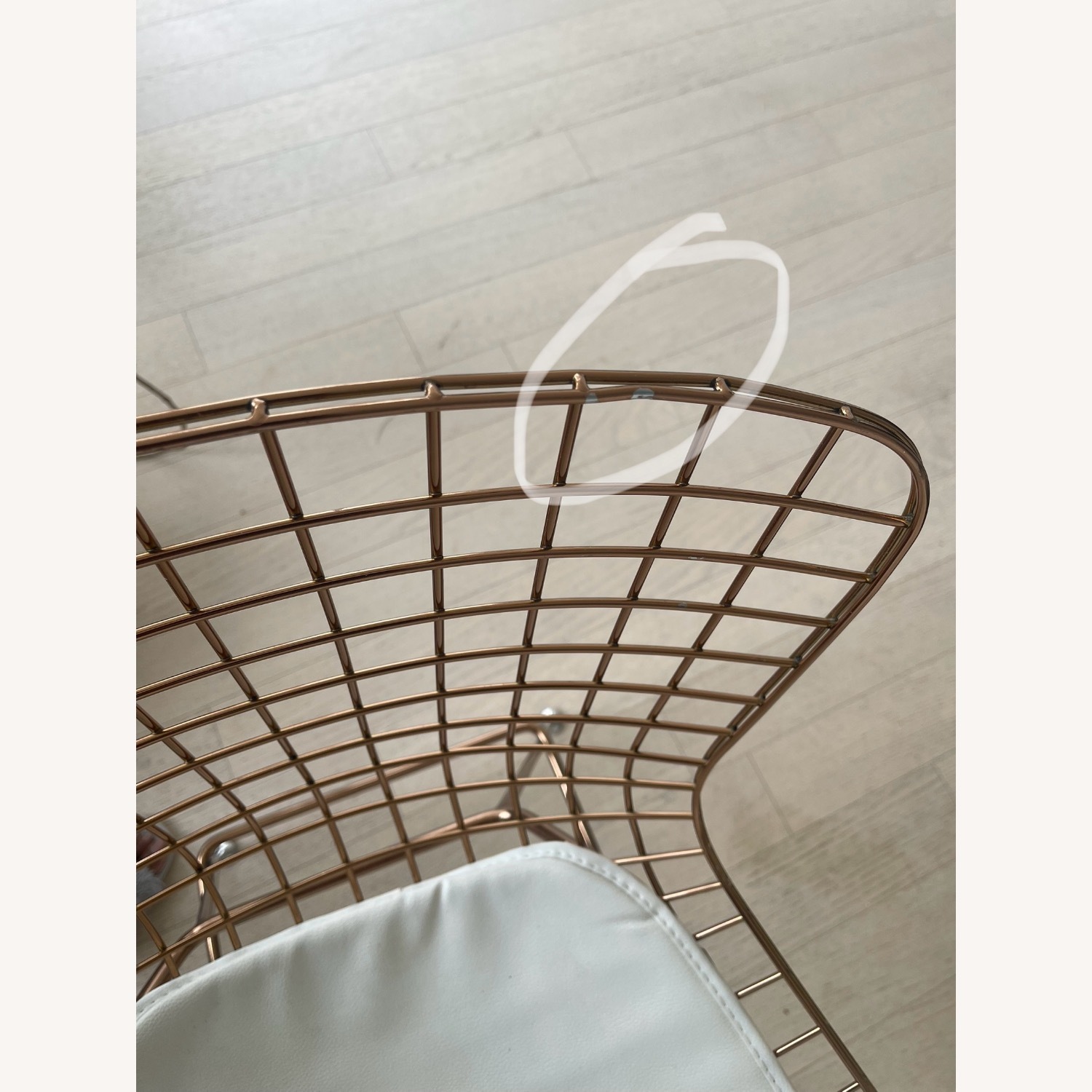 Rose Gold Wireback Bar Stools  - image-5