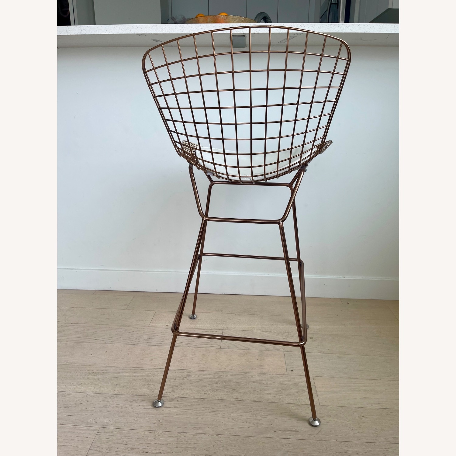 Rose Gold Wireback Bar Stools  - image-2