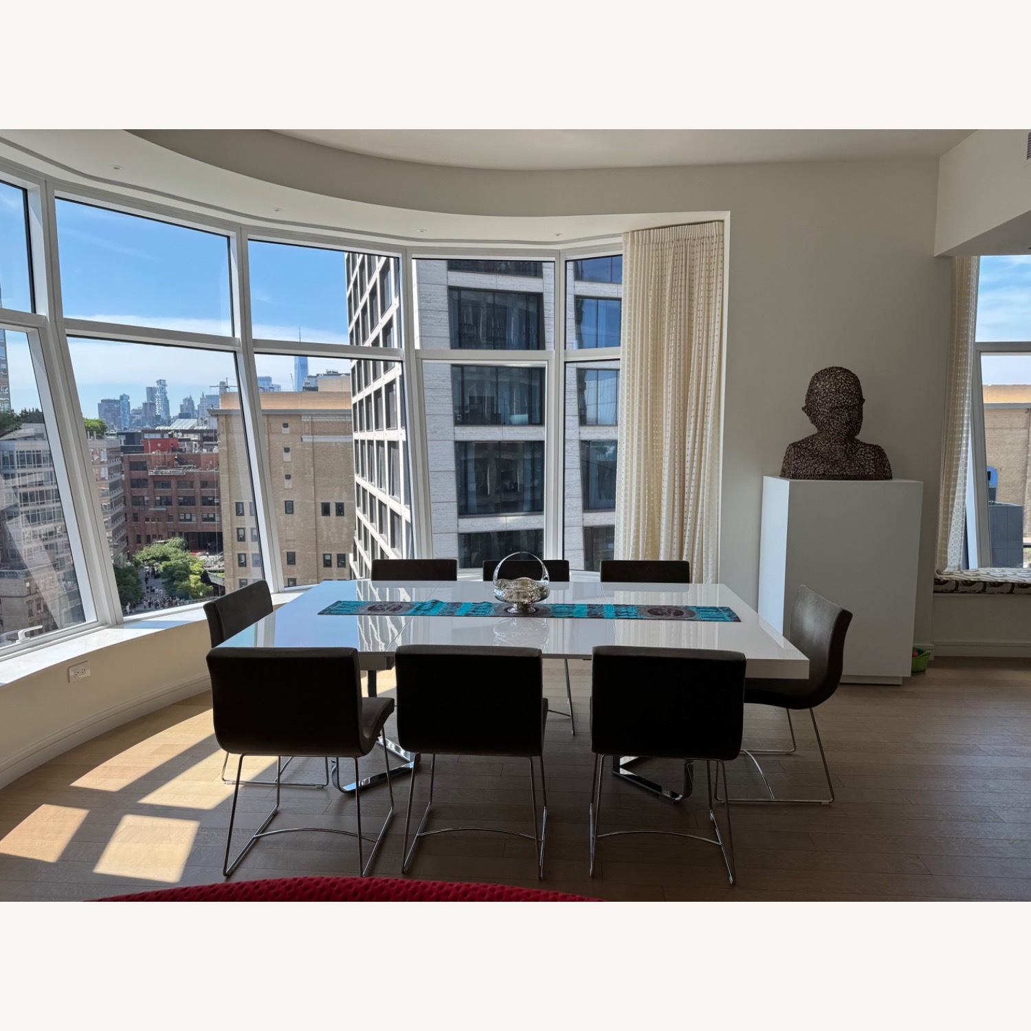 Ligne Roset French Contemporary Dining Table Set - image-1