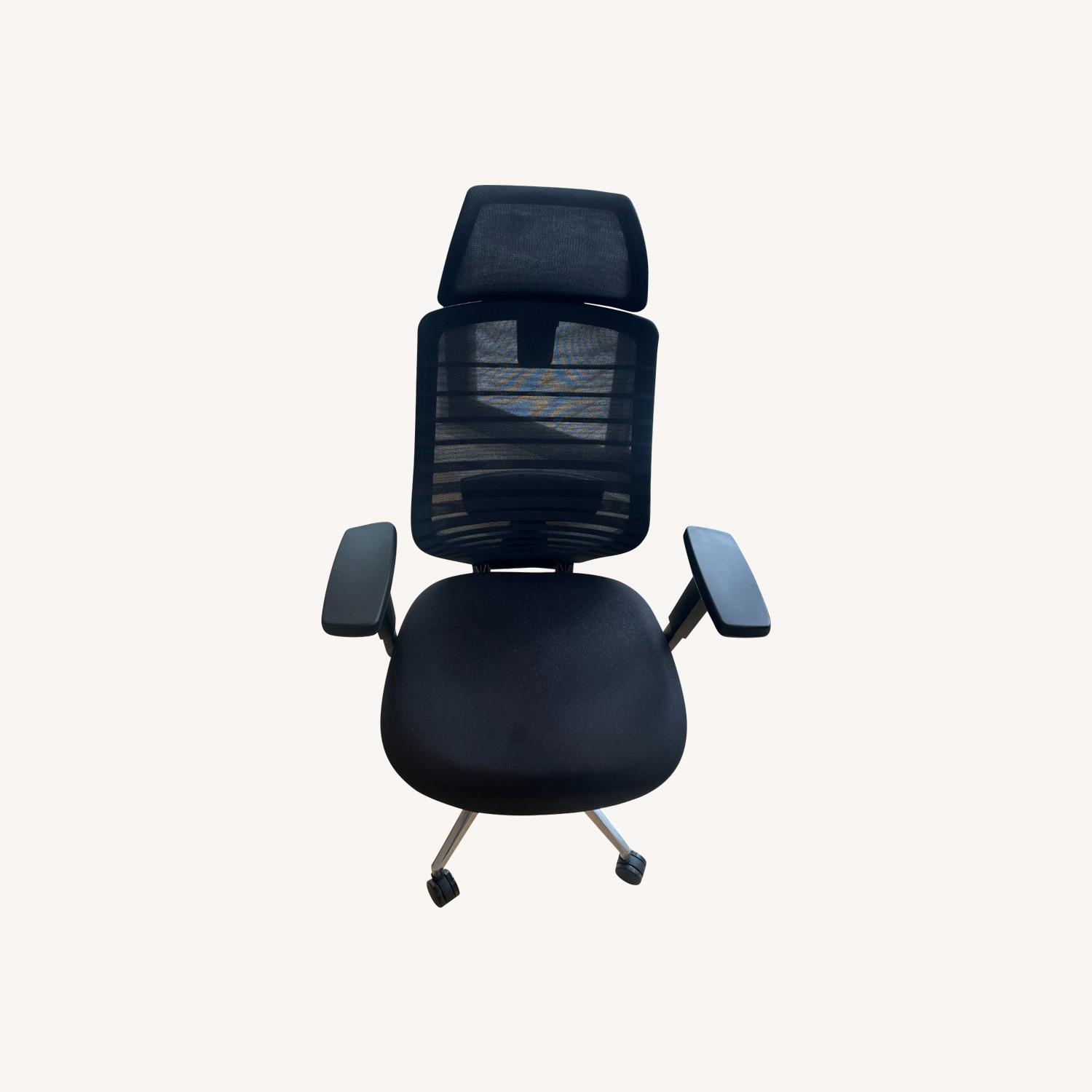 Black Ergonomic Office Chair - image-0
