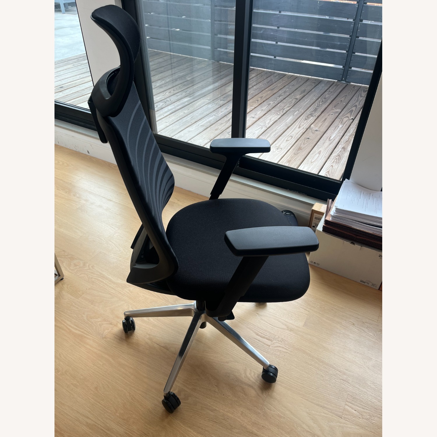 Black Ergonomic Office Chair - image-3