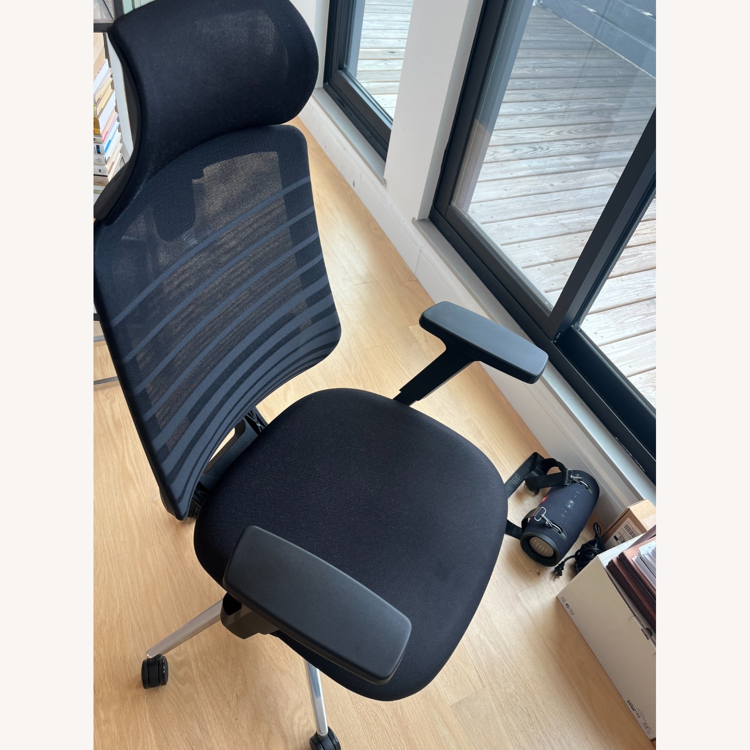Black Ergonomic Office Chair - image-2