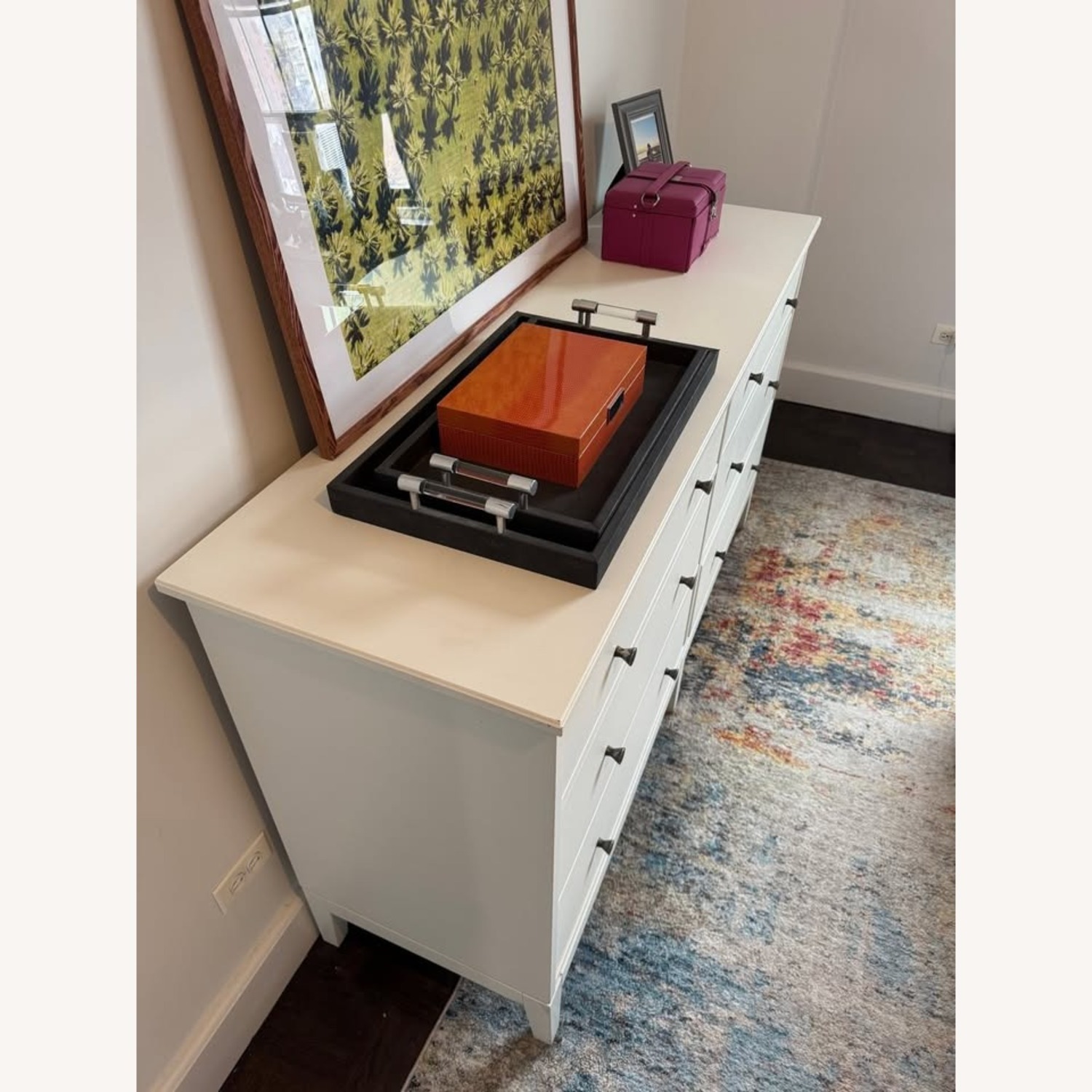  IKEA IDANÄS 6-Drawer White Dresser - image-3