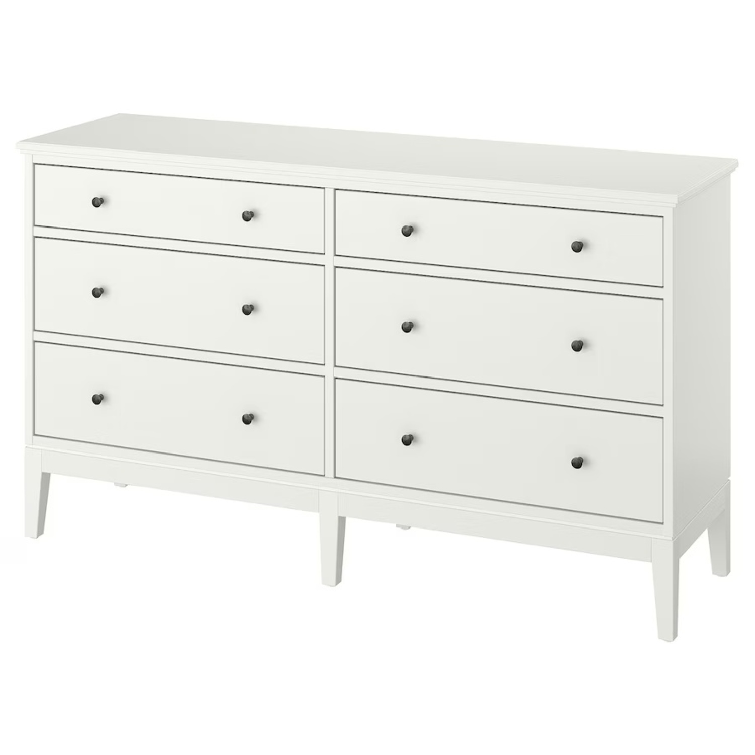  IKEA IDANÄS 6-Drawer White Dresser - image-4