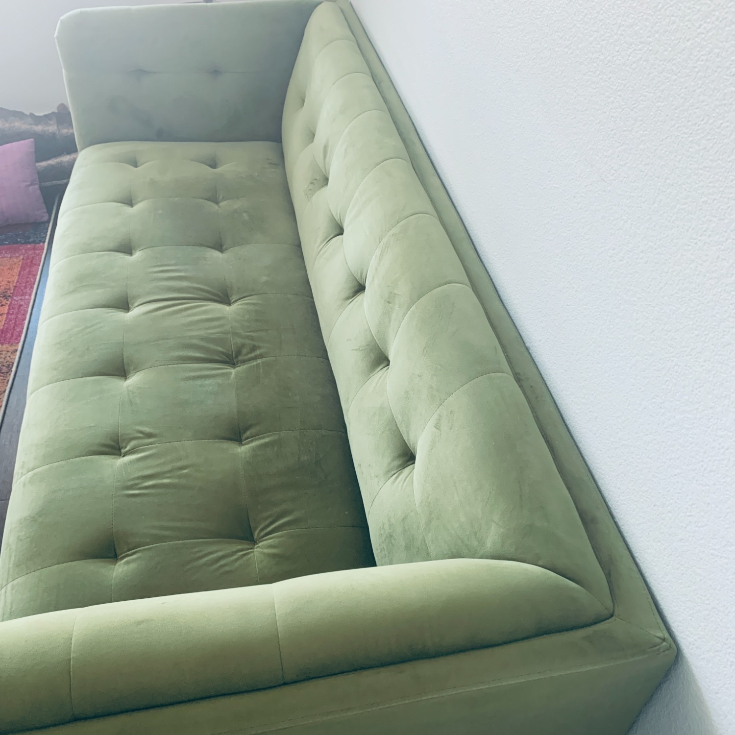 George 82'' Velvet Sofa - image-2