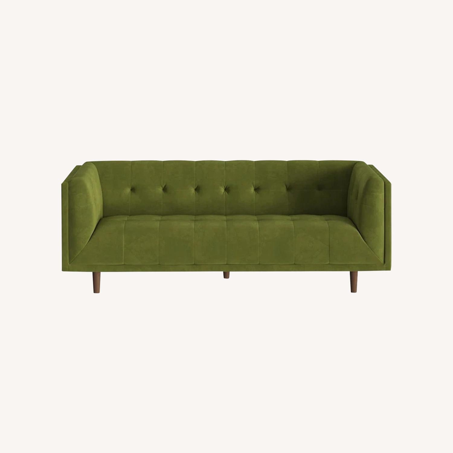 George 82'' Velvet Sofa - image-0