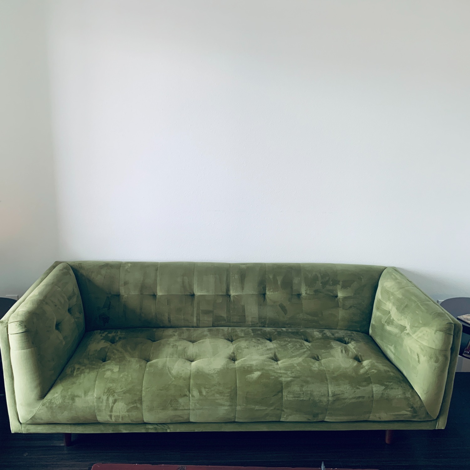 George 82'' Velvet Sofa - image-1