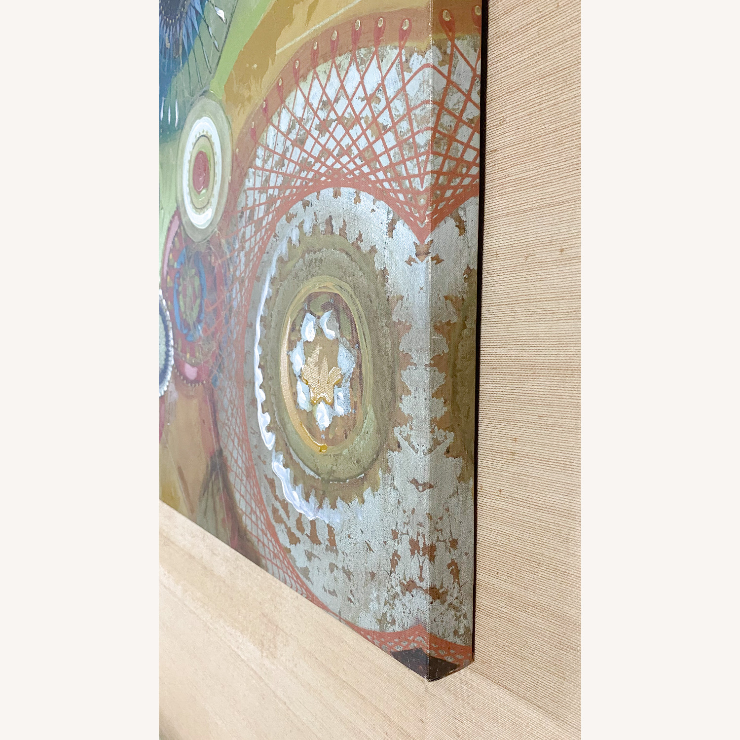 World Market Colorful Abstract Art Print - image-2