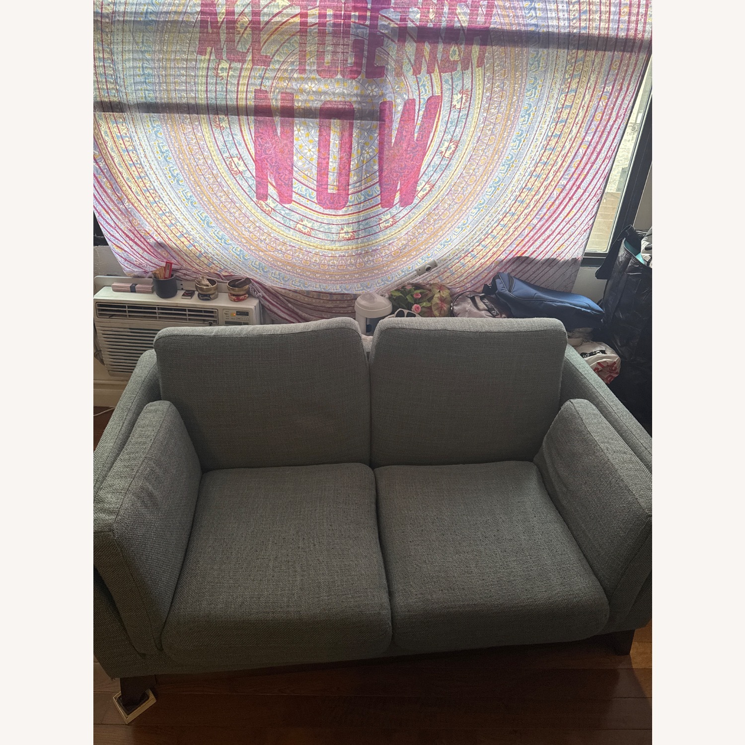 Article Light Blue Loveseat Sofa - image-1