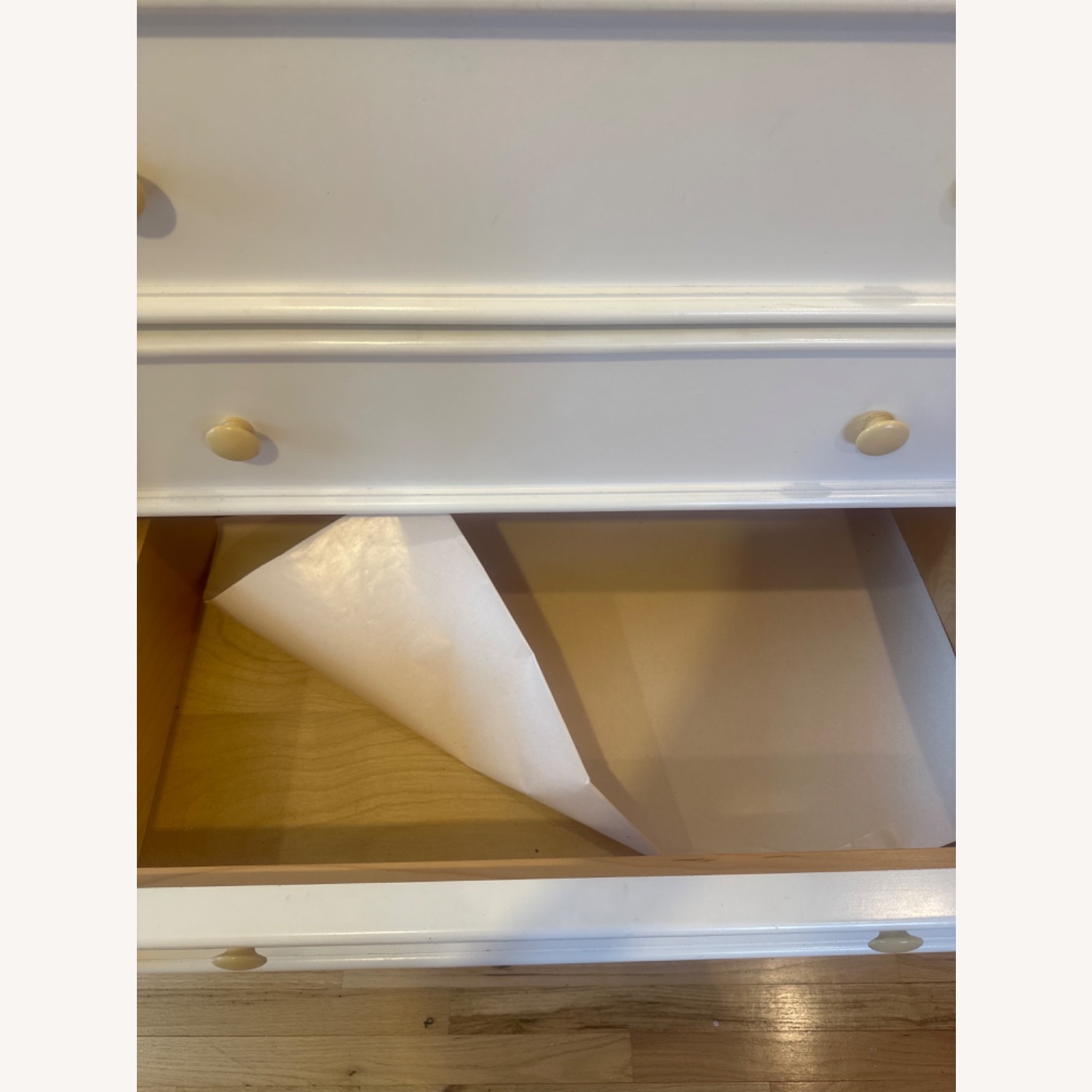 Bedroom Source White Wood Dresser - image-5