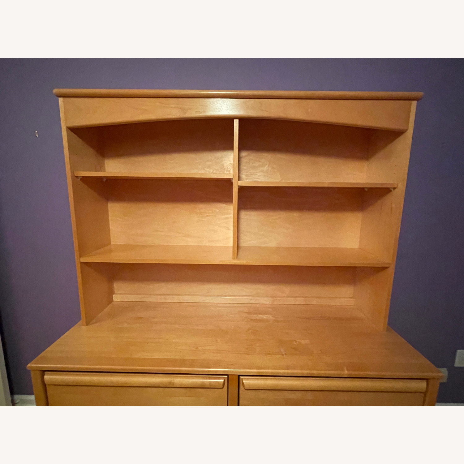 Double Dresser with Double Hutch (6 Drawers) - image-2