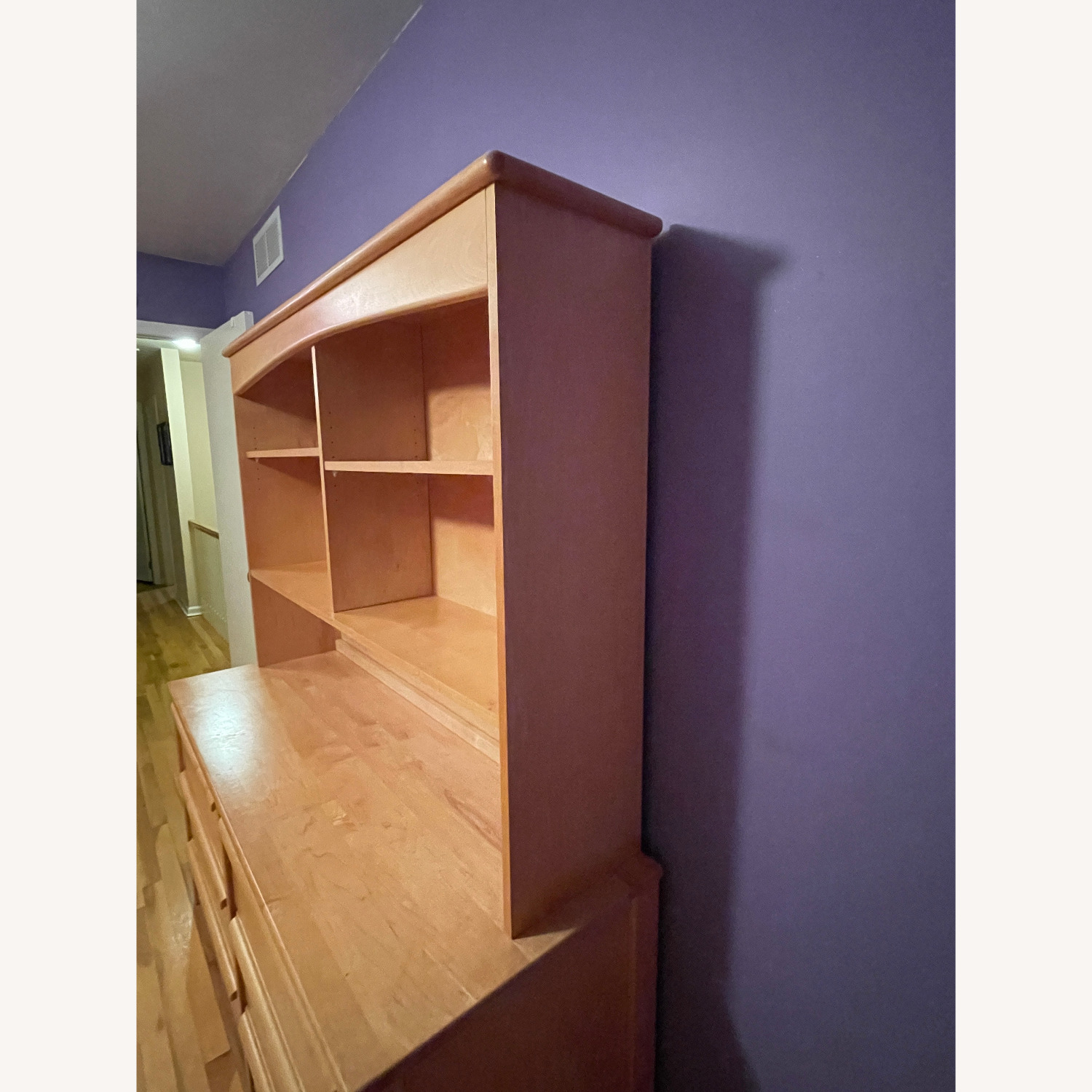 Double Dresser with Double Hutch (6 Drawers) - image-5