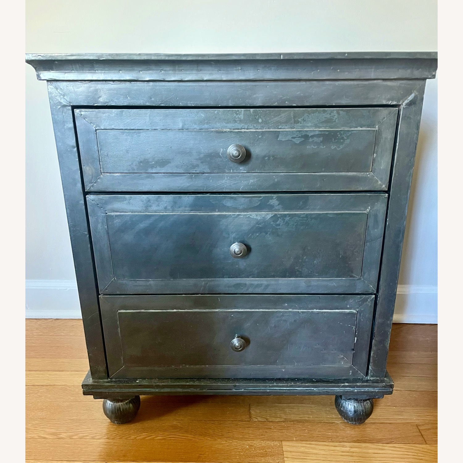 Restoration Hardware  Zinc 26" Bedside Tables - image-3