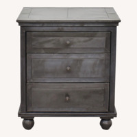 Restoration Hardware  Zinc 26" Bedside Tables