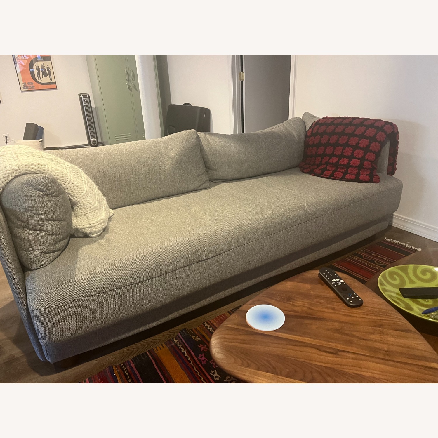 Burrow Sleeper Sofa with Ottoman - image-2