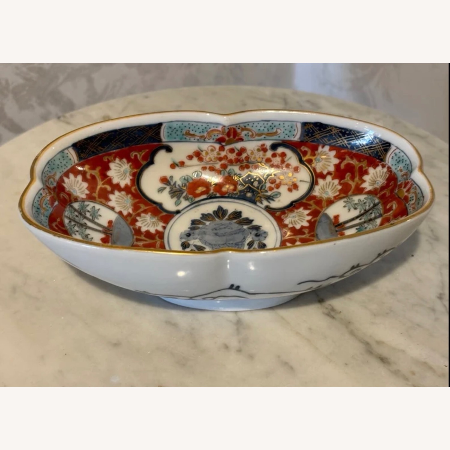 Vintage  Rare Imari Japanese Hand Painted Bowl  - image-19