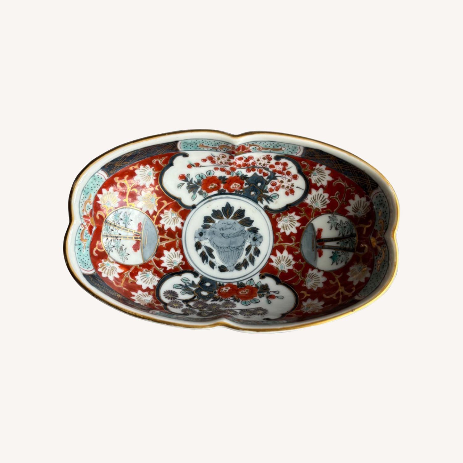 Vintage  Rare Imari Japanese Hand Painted Bowl  - image-0