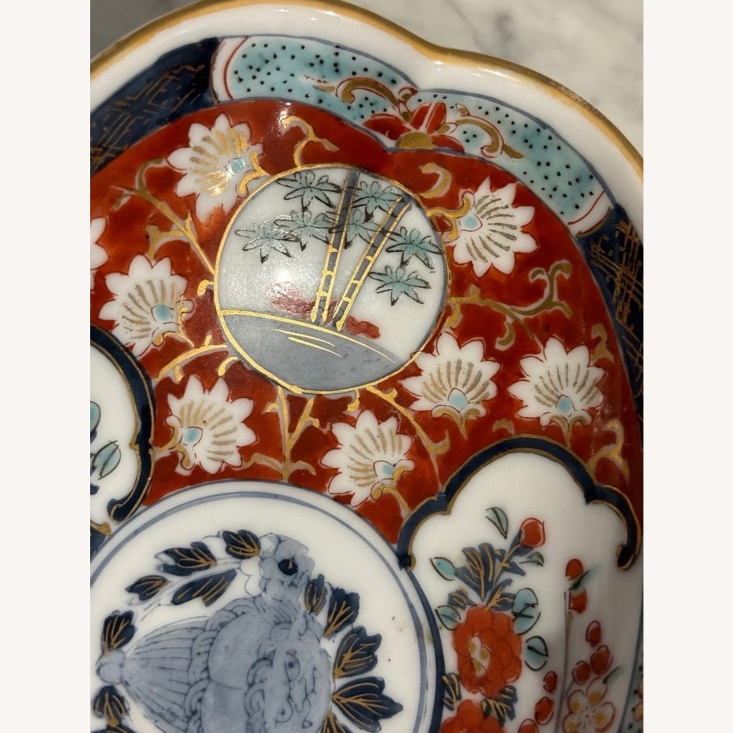 Vintage  Rare Imari Japanese Hand Painted Bowl  - image-16