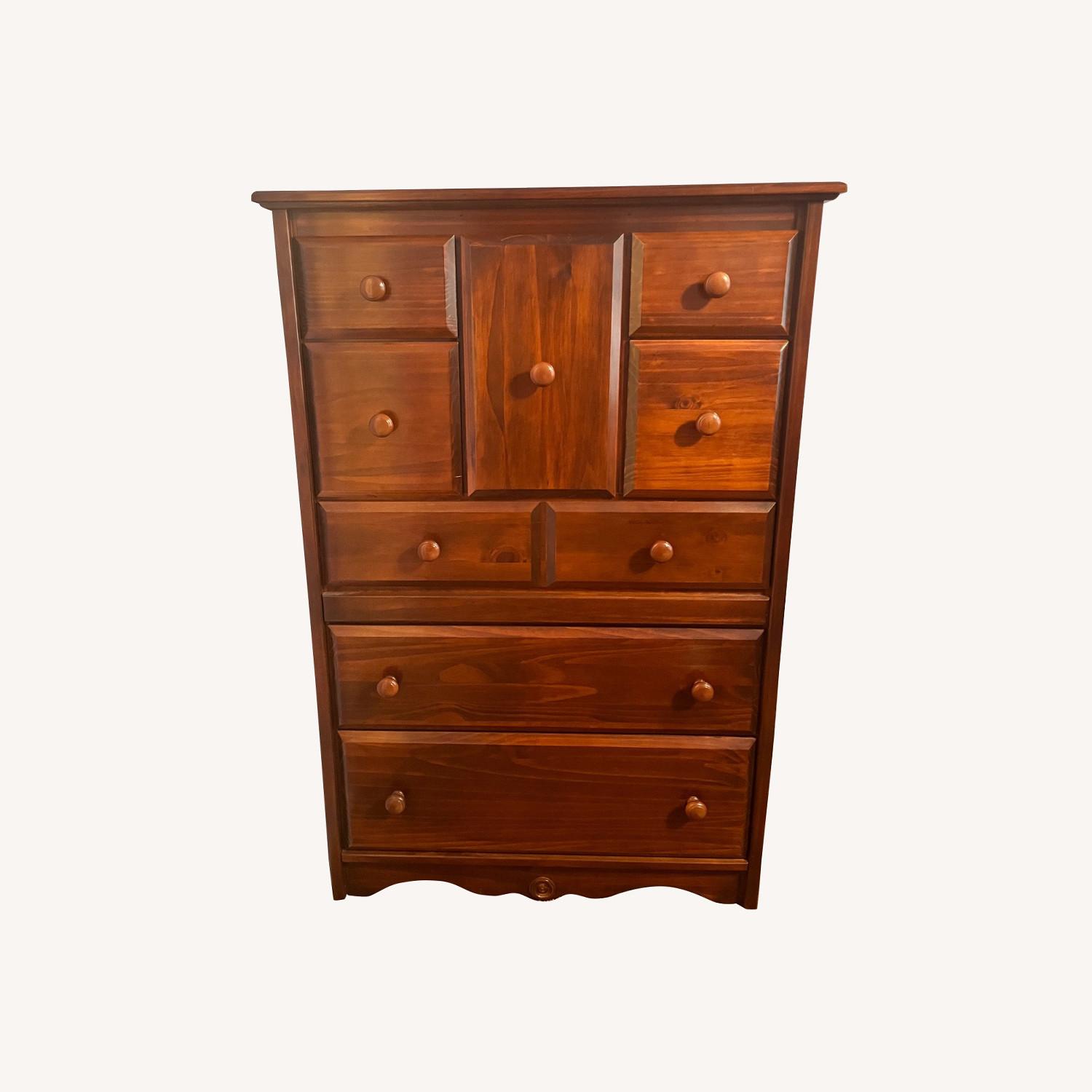 Solid Wood Chest of Drawers - image-0