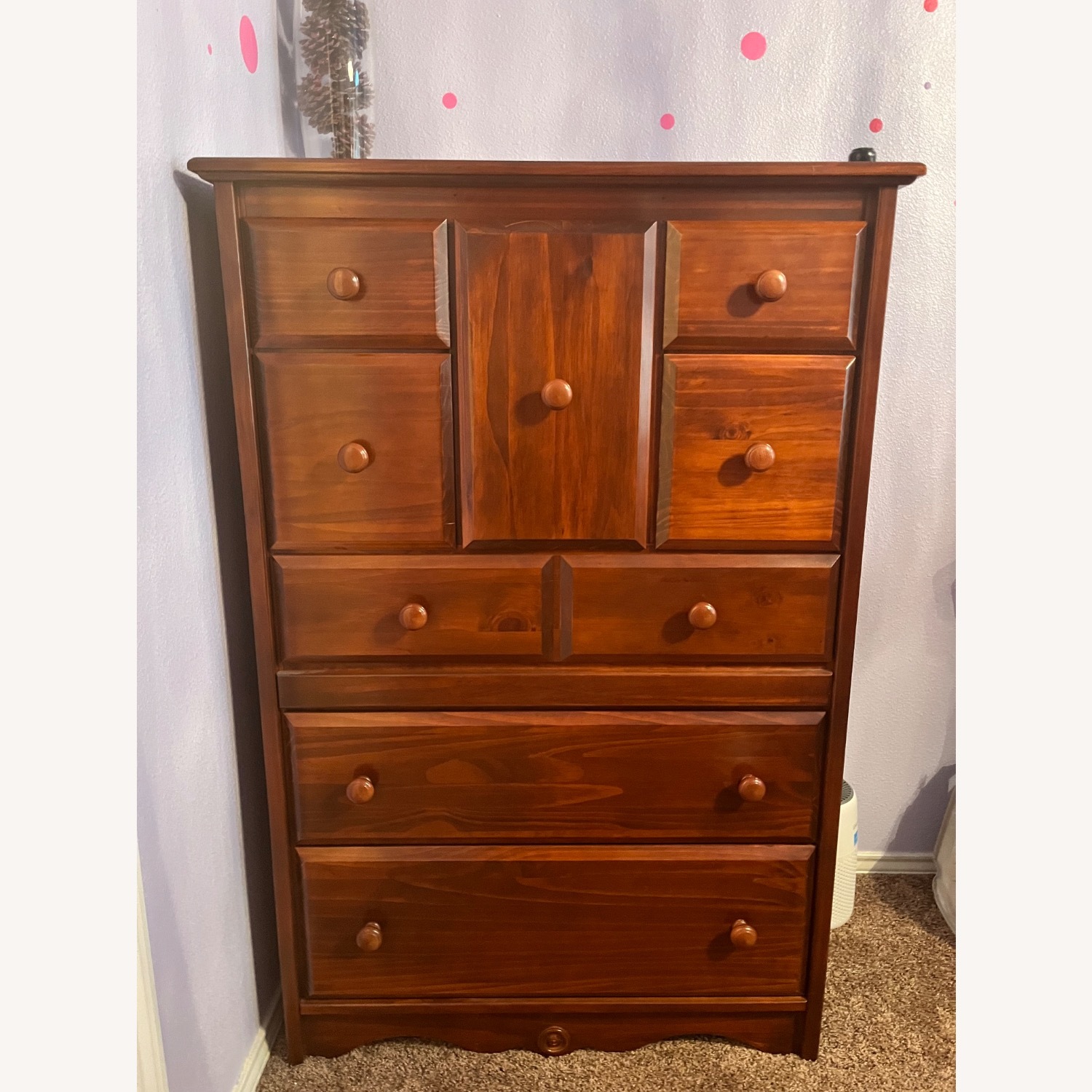 Solid Wood Chest of Drawers - image-2