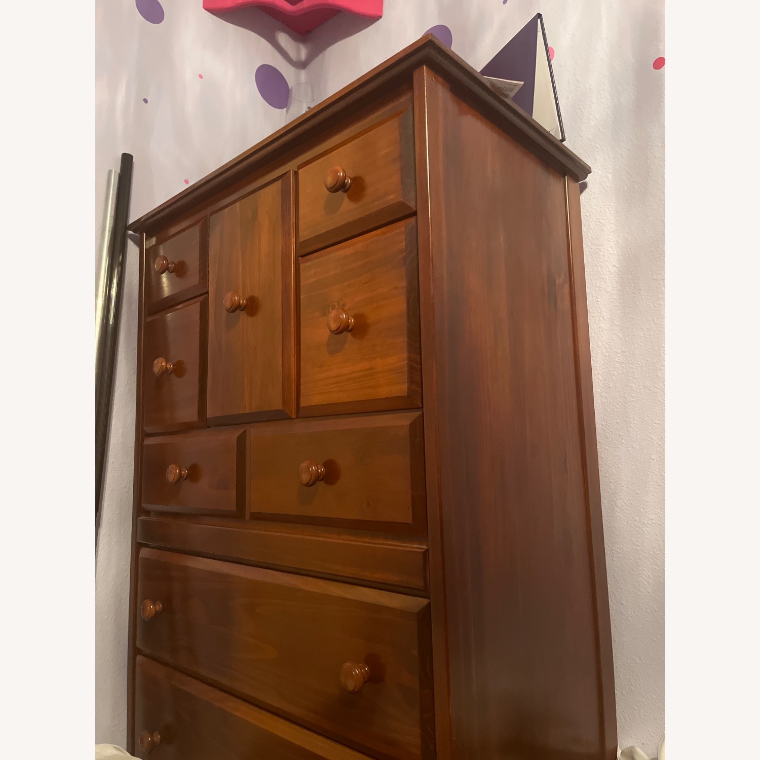 Solid Wood Chest of Drawers - image-3