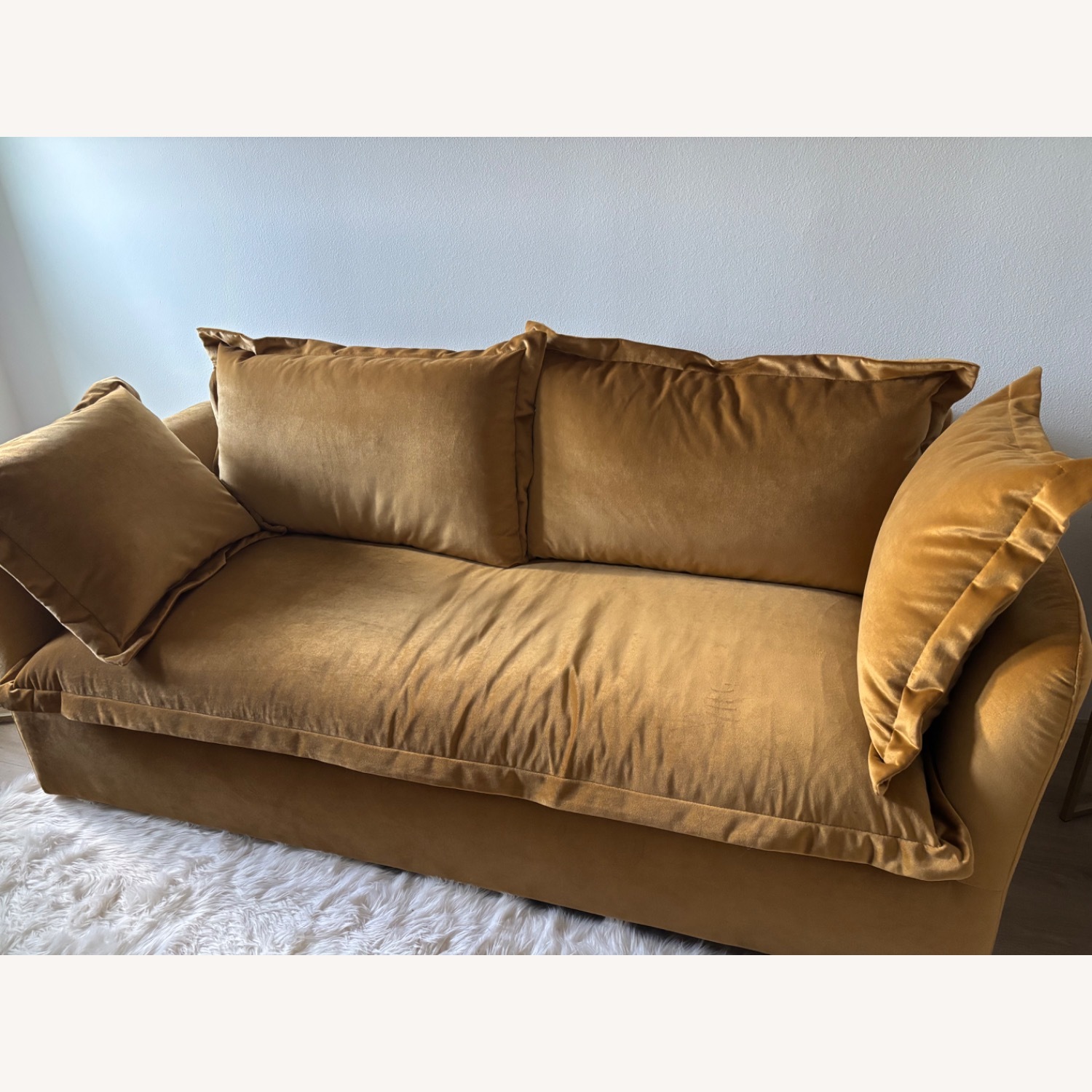 Skylar Golden Sleeper Sofa - image-1